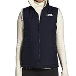 The North Face Women's Mossbud Insulated Reversible Vest, Navy/White
